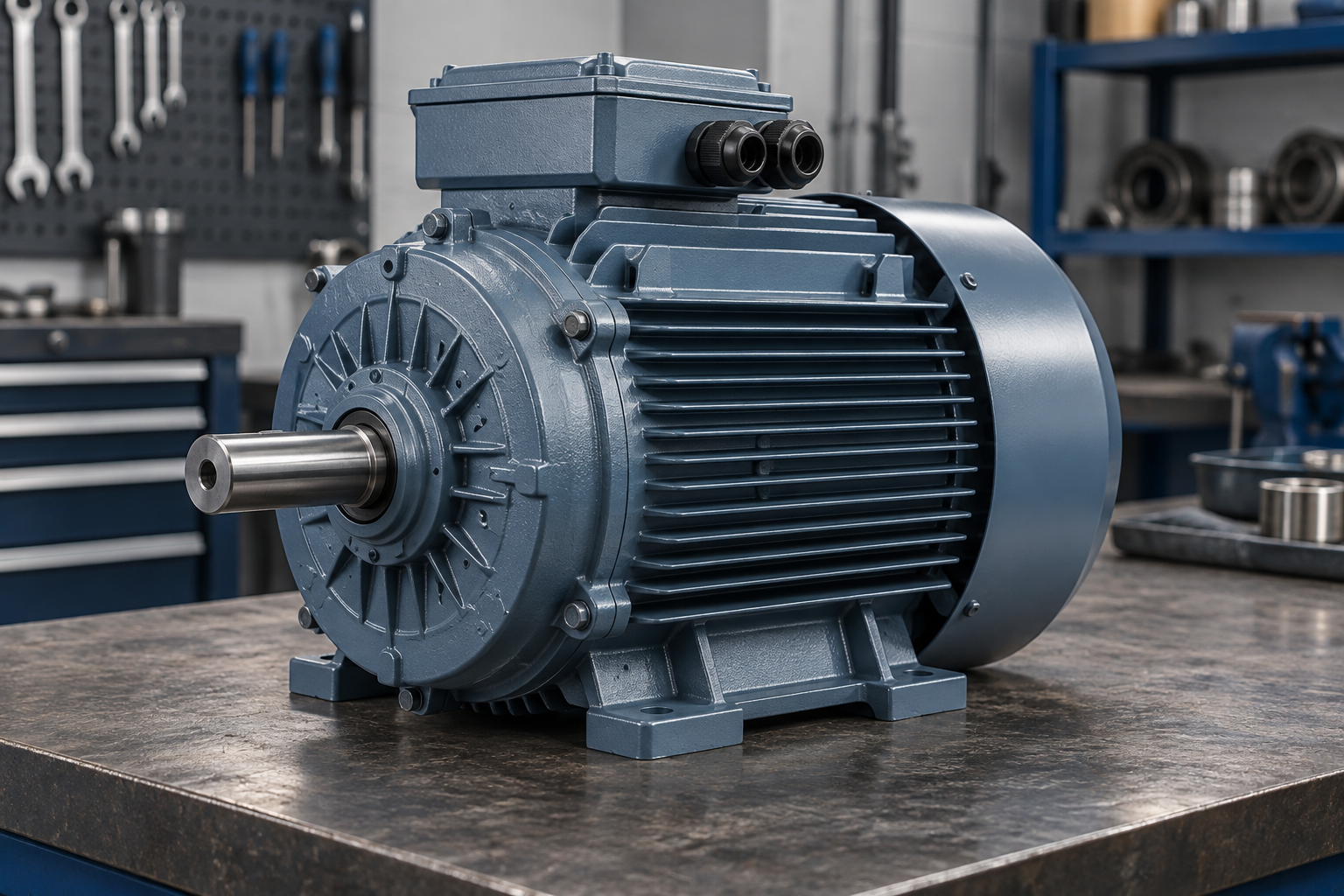 AC motor repair