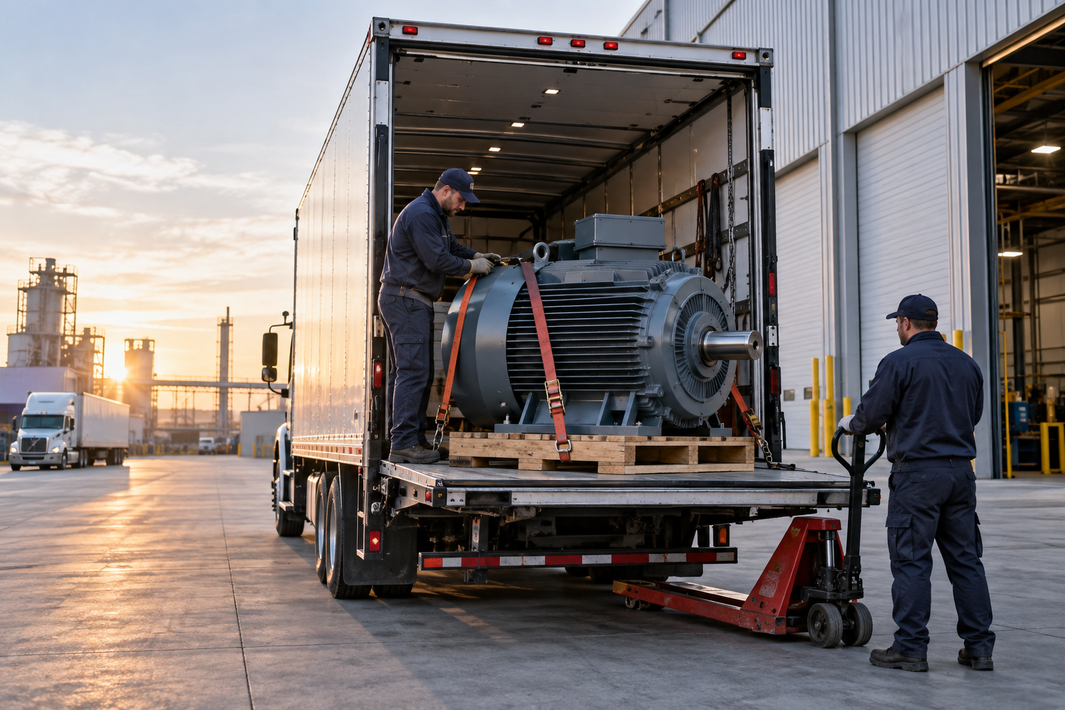 Nationwide industrial motor pickup truck