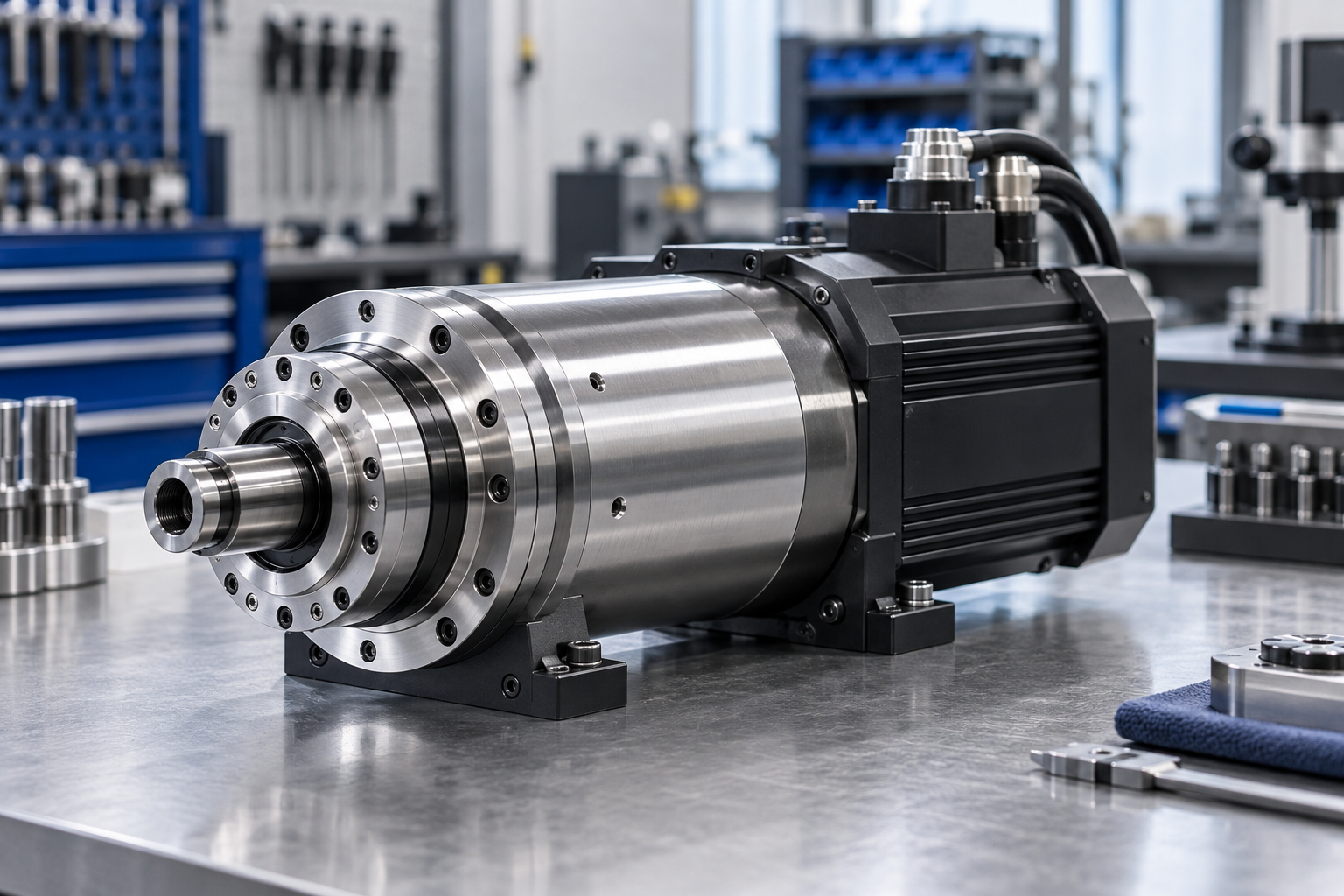 Spindle and servo motor repair
